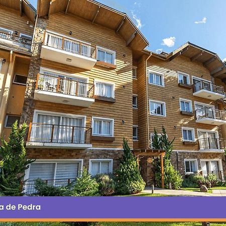 Rosa Edificio Casa De Pedra Lägenhet Gramado Exteriör bild